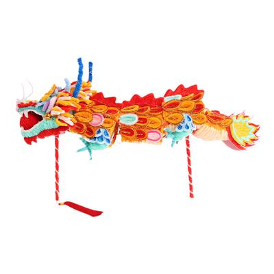 中秋节非遗龙灯扭扭棒手工编织diy材料包新年儿童玩具礼物灯笼