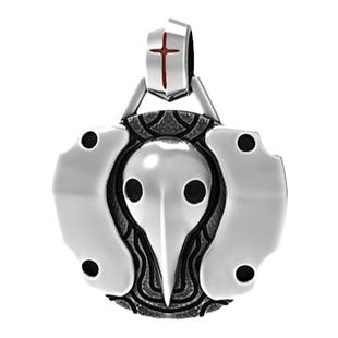 手午原创|手工925银EVA系列水天使使徒潮男女吊坠项链暗黑先锋