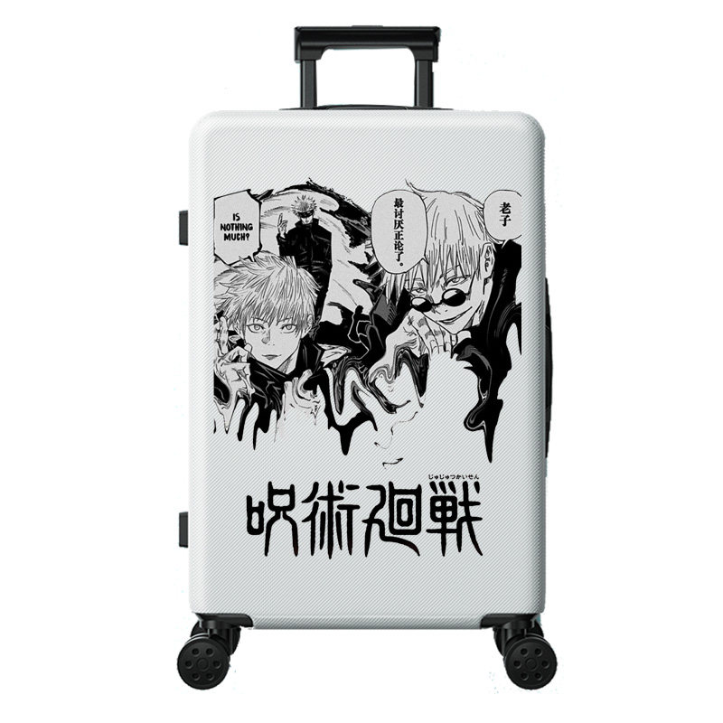 二次元动漫旅行箱青少年咒术回战五条悟行李箱中学生款男生夏油杰