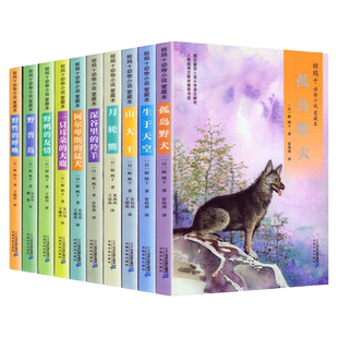 椋鸠十动物小说全集中小学生课外阅读书目阿尔卑斯的猛犬孤岛野犬山大王生于天空野兽岛月轮熊一只耳朵的大鹿日本儿童读物故事书