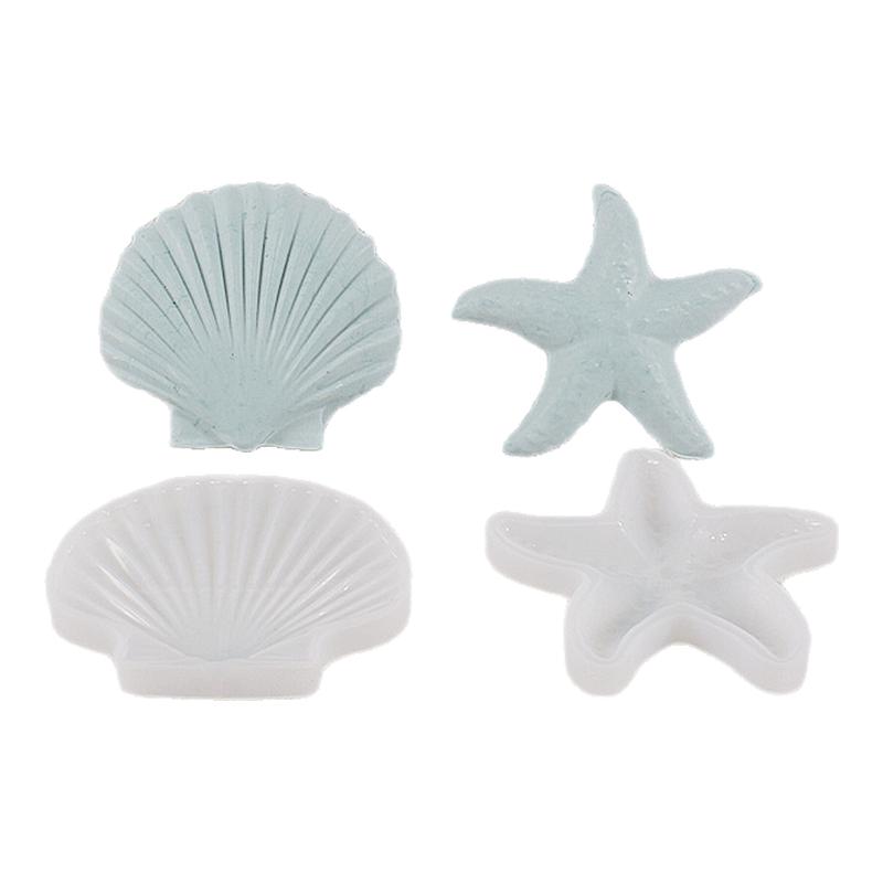 海洋系列海星贝壳硅胶模具diy石