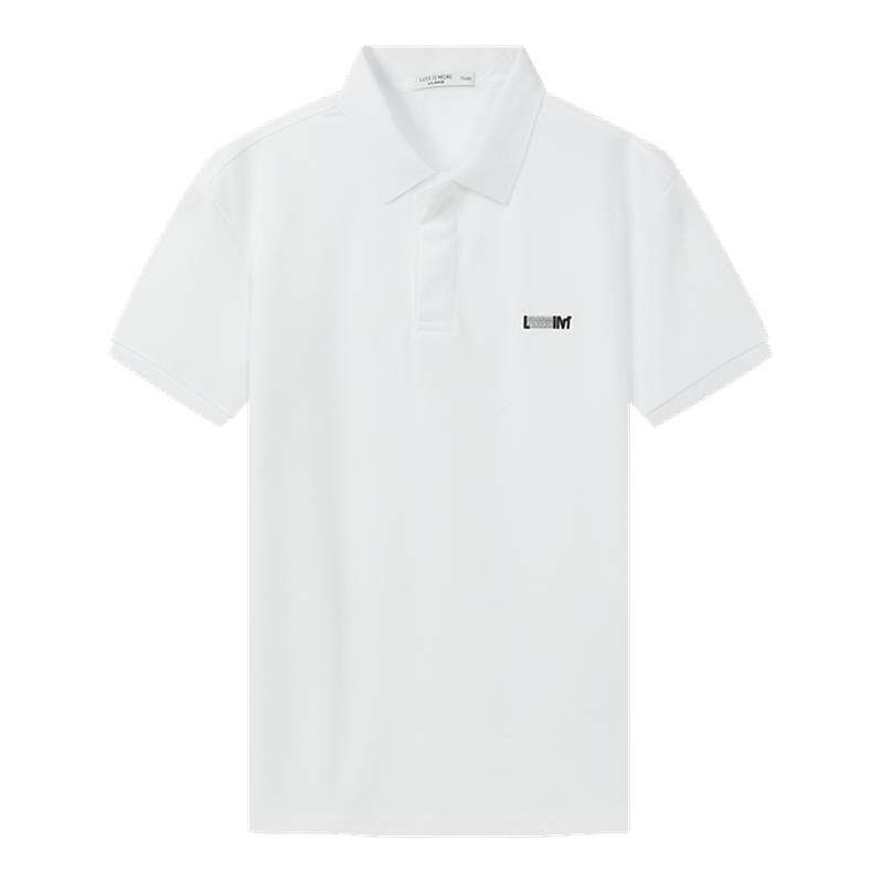 【跳色LOGO】利郎青年商务短袖polo衫2026夏季翻领休闲时尚上衣男
