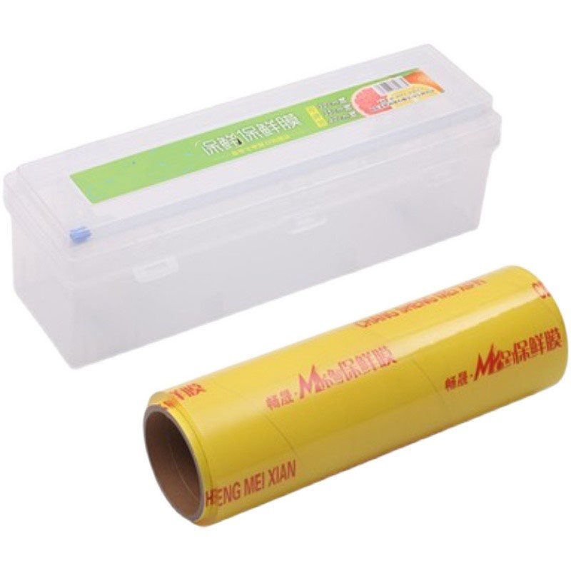 保鲜膜切割器大卷蔬果打包机超市手动包装机食品生鲜保鲜膜切割盒
