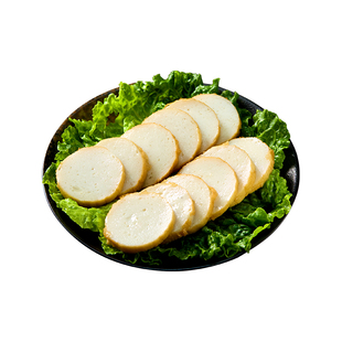 潮庭潮汕鱼饼手工纯鱼丸鱼卷正宗汕头特产烧烤火锅关东煮食材鱼糕