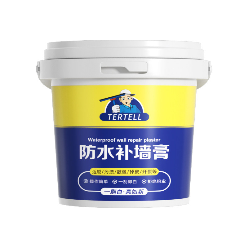 防水补墙膏白墙面修补膏家用防霉防潮乳胶漆白色墙壁修复腻子粉