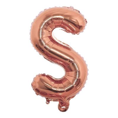 首先生日野餐英文字母铝膜气球