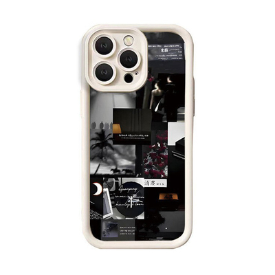 fragments of life reflection soft case适用iphone 11 12 13 14 15 16 17 pro max XR XS MAX 7 8 PLUS