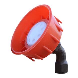 塑料小喷头双头多孔喷雾器配件雾化浇花喷灌纯铜高压农用打药喷嘴