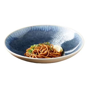 日式家用草帽碗窑变陶瓷餐具沙拉碗水果碗甜品碗创意酒店碗 微瑕