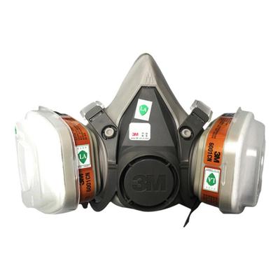 3M620P喷漆防护面具6200硅胶面罩