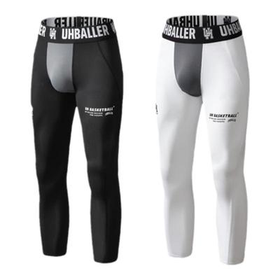 UHBALLER健身篮球训练七分紧身裤
