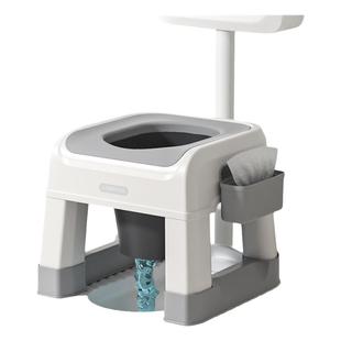 蹲便改坐便椅孕妇坐便器老人移动马桶蹲厕坐便凳厕所蹲坑专用神器