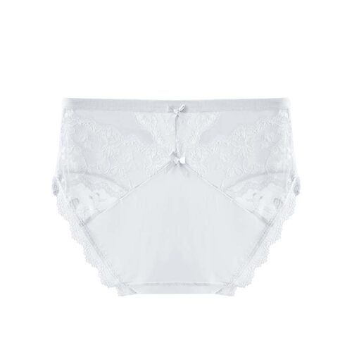 UFEEL内裤女法式蕾丝内裤纯欲舒适纯棉底档性感无痕三角裤女3842