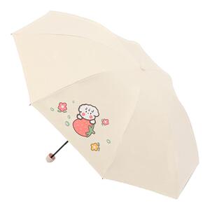 天堂防晒水果黑胶晴雨便携清新