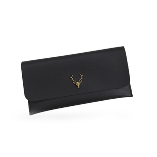 手工diy皮具女士手拿长钱包版型图纸长钱夹亚克力模板cqj-012纸样