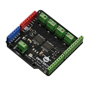 DFRobot四路电机驱动板扩展板兼容Arduino电机控制TB6612FNG