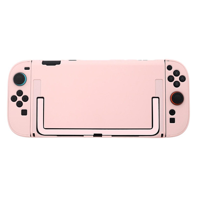 适用任天堂Switch2保护壳纯色亲肤NS2代保护套JOYCON手柄分体硬壳
