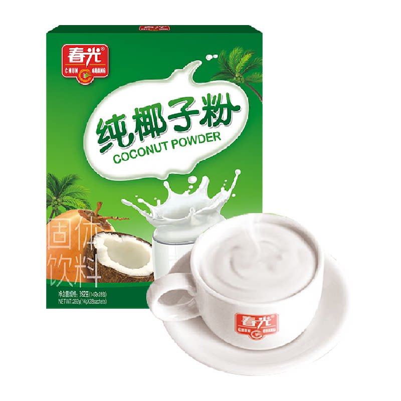 春光纯椰子粉392g海南特产椰奶精选东郊椰林老椰榨汁特制无添加