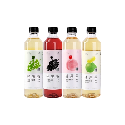 喜茶轻果茶450ml果味茶饮料