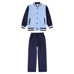 小学生校服幼儿园园服春夏秋款班服儿童江西南昌市统一校服棒球服