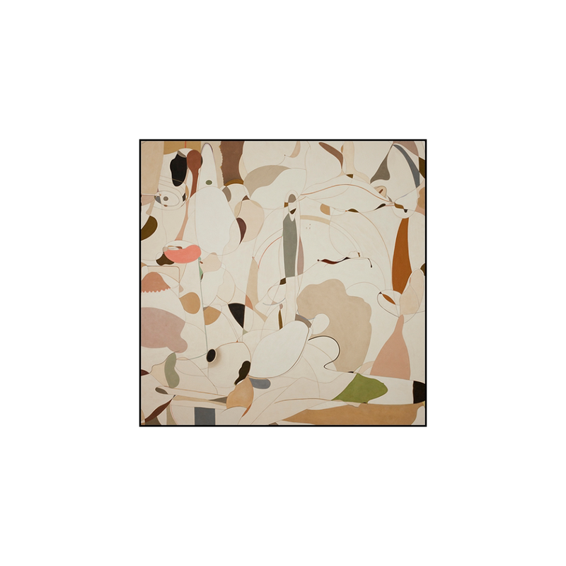 北欧风客厅装饰画抽象艺术奶油风餐厅壁画现代简约卧室床头挂画