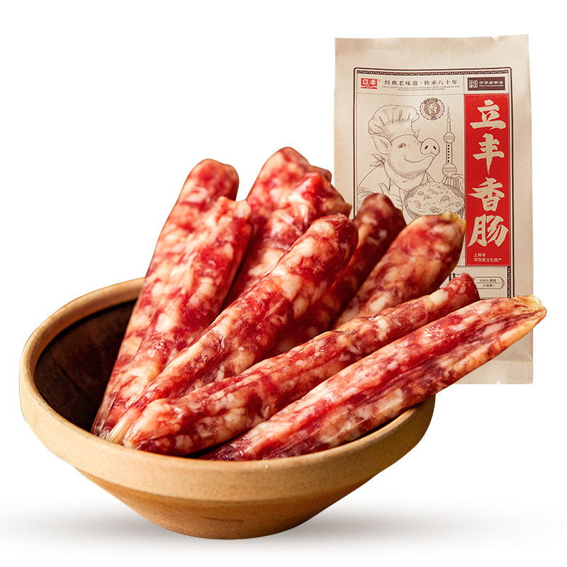 立丰广式腊肠1000g三七肥瘦肉肠