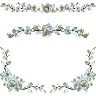 SYH-1033.1春绿系列欧式贝雕水移画柜子茶几漆器木盒乐器剑鞘装饰