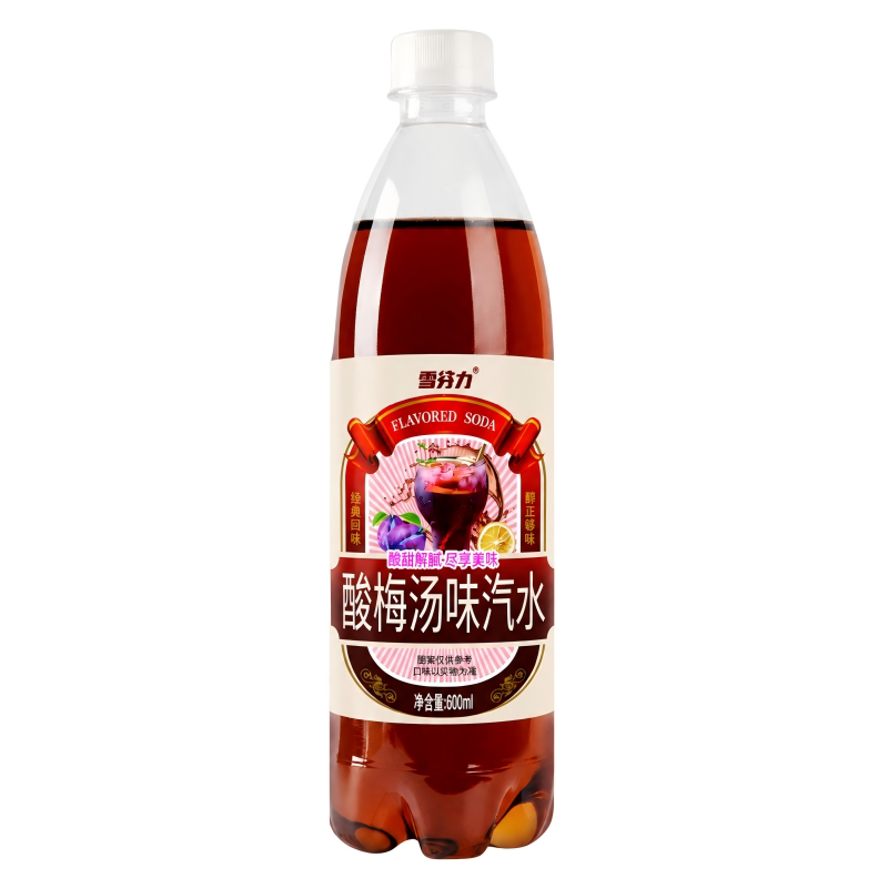 老牌子酸梅汤味汽水600ml*碳酸饮料