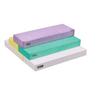 浇筑精细磨刀石白刚玉下铁快出镜面砥石厨刀剃刀精磨出锋专用油石