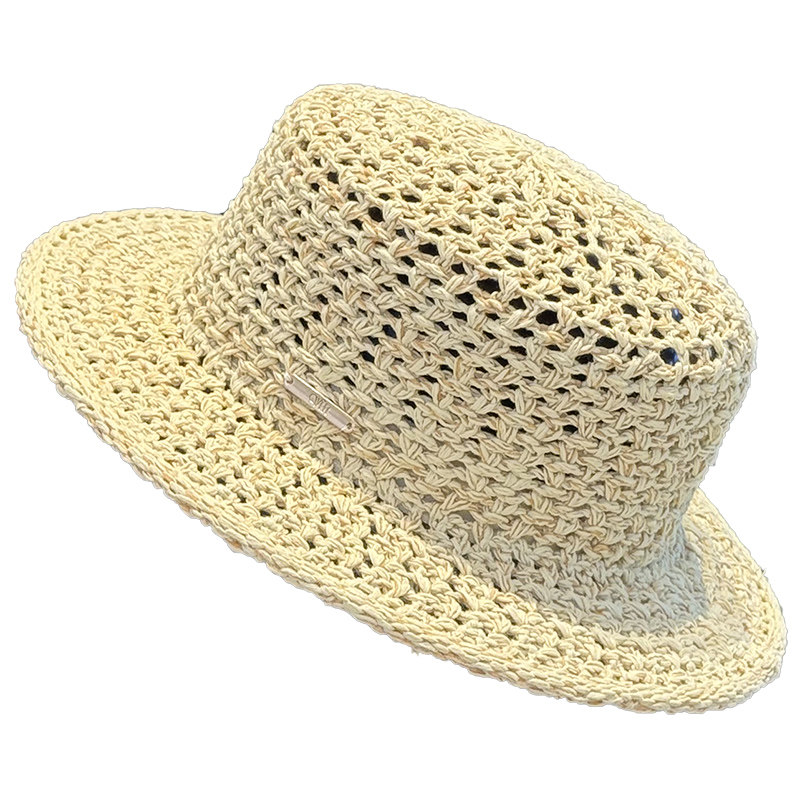 法式镂空草帽女夏季防晒透气