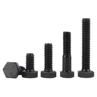 美制5级外六角螺丝发黑六角螺丝螺栓英制美制螺钉六角螺杆1/49/16
