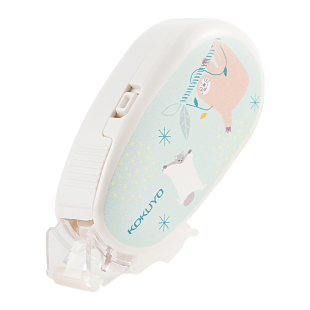 日本KOKUYO国誉点点胶替芯大容量点状透明双面胶强力修正带式手帐专用无痕胶带高颜值学生手工粘贴用品少女心