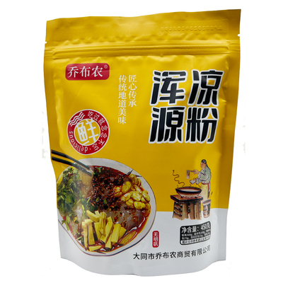 乔布农凉粉土豆淀粉带调料包邮