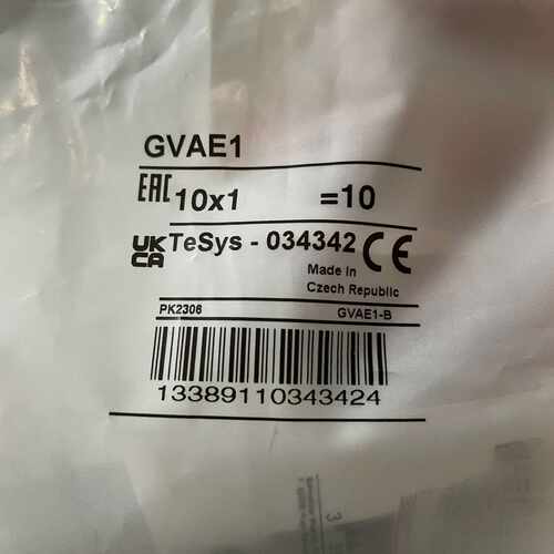 议价施耐德GV、GV3马达保护器断路器辅助触点，订货号GVAE1