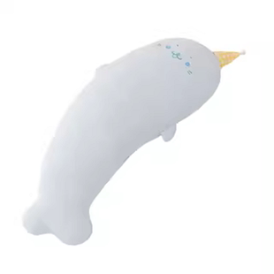 海豹玩偶公仔睡觉抱枕软萌床上抱枕娃娃超软抱枕冰丝午睡靠枕娃娃