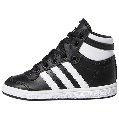 Adidas/阿迪达斯正品三叶草小童秋冬运动休闲高帮耐磨板鞋EF2907