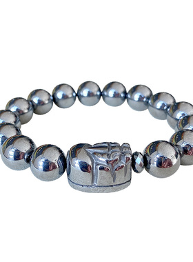 真品太赫兹貔貅手链矿石保健单圈