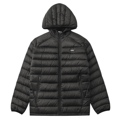 户外轻薄羽绒服连帽排骨服