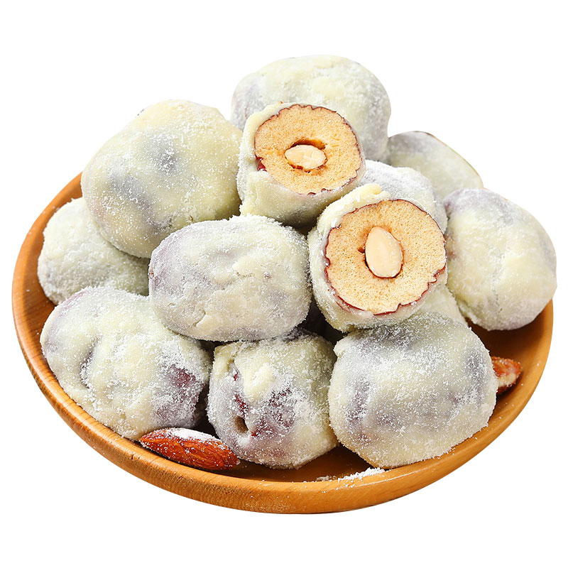 奶枣巴旦木夹心枣新疆特产独立包装网红零食补官方旗舰店高品质