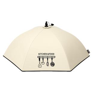 保温菜罩饭菜神器2025新款家用可折叠菜盖罩冬天餐桌剩菜食物罩子