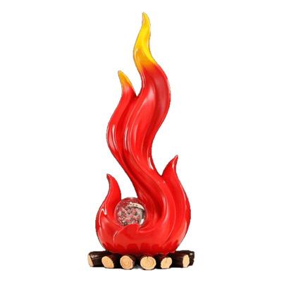 红红火火招财摆件火焰装饰玄关电视柜壁龛办公室新店开业乔迁礼品