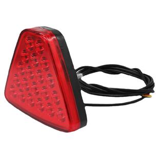 汽车通用led领航灯改装F1三角形巡航灯 后唇低位刹车爆闪警示尾灯