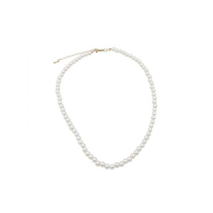 ins复古欧美时髦小巧珍珠项链细锁骨链项链简约仙女锁骨项链女B81