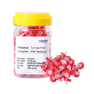 科百特 疏水PTFE聚四氟乙烯针头过滤器 针式过滤器 一次性针头过滤器  耐受强酸强碱腐蚀性溶剂 有机溶剂过滤