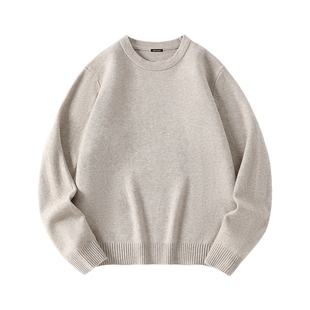 GV真维斯毛衣男冬季保暖含羊毛针织衫男款加厚绒男士内搭上衣厚C