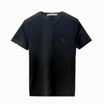 CKJeans丝光棉刺绣短袖T恤男士