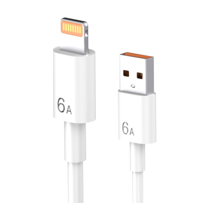 GKUSB-L口6A大电流快充线