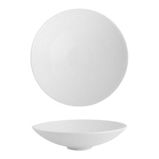 日式高级感斗笠碗家用陶瓷面碗磨砂斗笠盘子拉面碗大汤碗沙拉碗