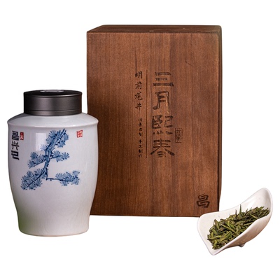 昌兴记绿茶2025新茶高端特级手工明前龙井送礼长辈老丈人礼盒装