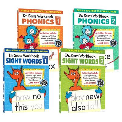 英语自然拼读高频词练习册